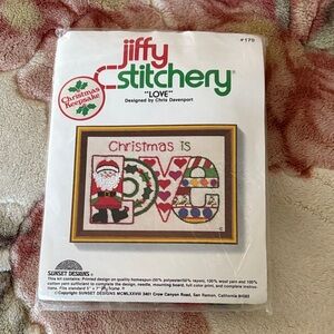 Sunset Designs Jiffy Stitchery Holiday Kit